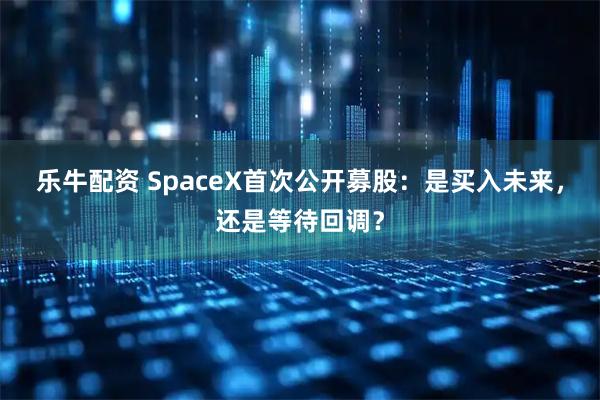 乐牛配资 SpaceX首次公开募股：是买入未来，还是等待回调？