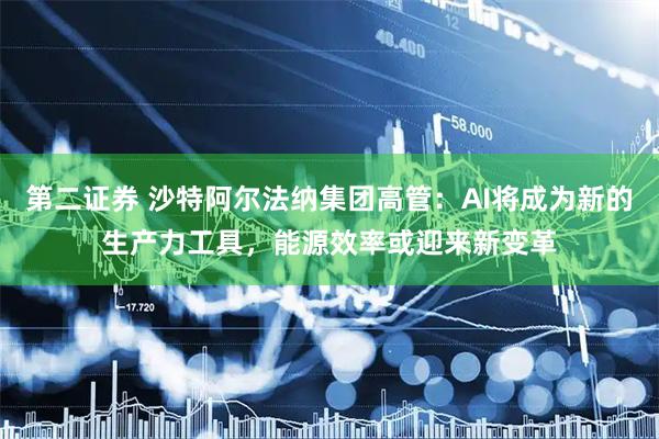 第二证券 沙特阿尔法纳集团高管：AI将成为新的生产力工具，能源效率或迎来新变革